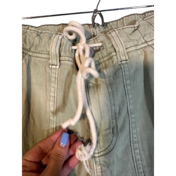 American Eagle Olive Green Skinny Ankle Casual Joggers Women Sz 4 - Picture 5 of 13